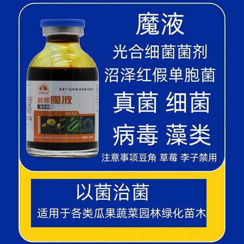 光合细菌菌剂 沼泽红假单胞菌在果树花卉病害防治中的杀菌消毒应用